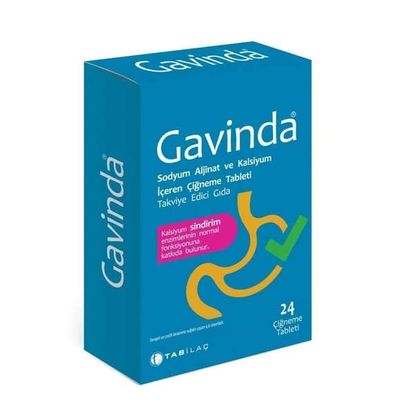 Gavinda 24 Çiğneme Tableti ürün görseli 1