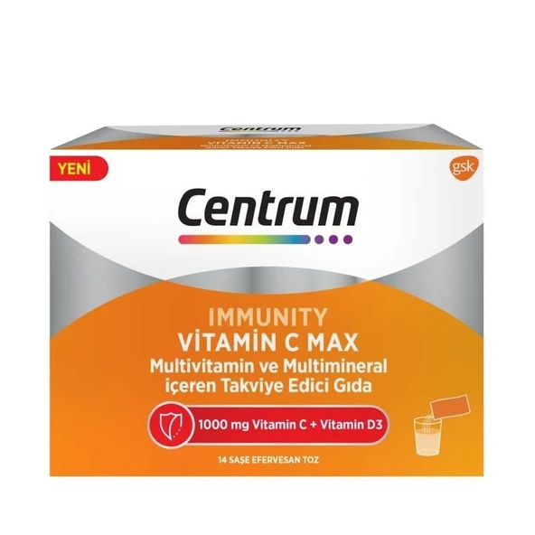 Centrum Immunity Vitamin C Max 14 Saşe ürün görseli 1