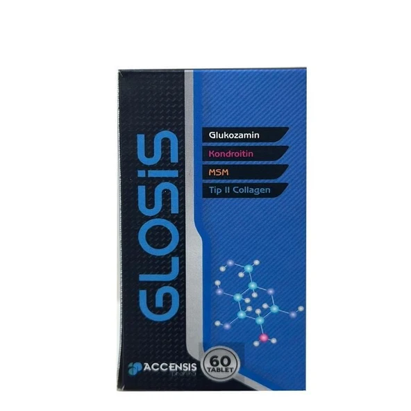Glosis MSM Tip II Collagen 60 Tablet ürün görseli 1