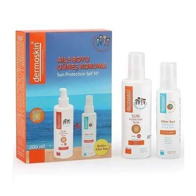 Dermoskin Aile Boyu Güneş Koruyucu Sprey SPF 50+ 200 ml ürün görseli 1