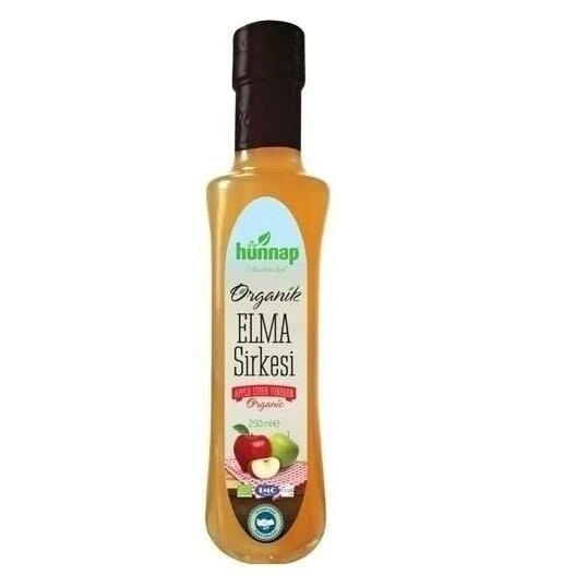 Hünnap Organik Elma Sirkesi 250 ml ürün görseli 1