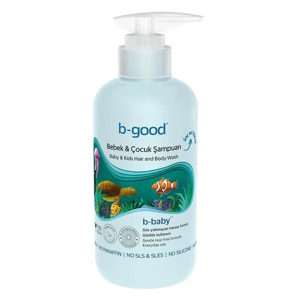 B-Good B-Baby Bebek ve Çocuk Saç ve Vücut Şampuanı 200 ml ürün görseli 1