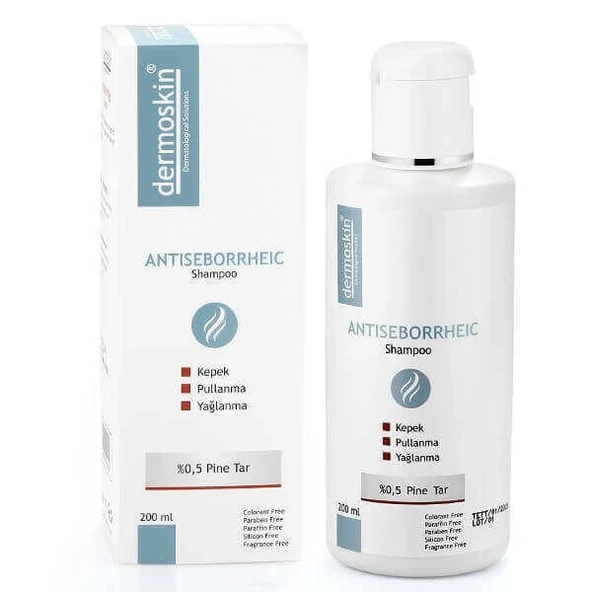 Dermoskin Antiseborrheic Yağlı, Kepekli Saçlar için Şampuan 200 ml ürün görseli 1