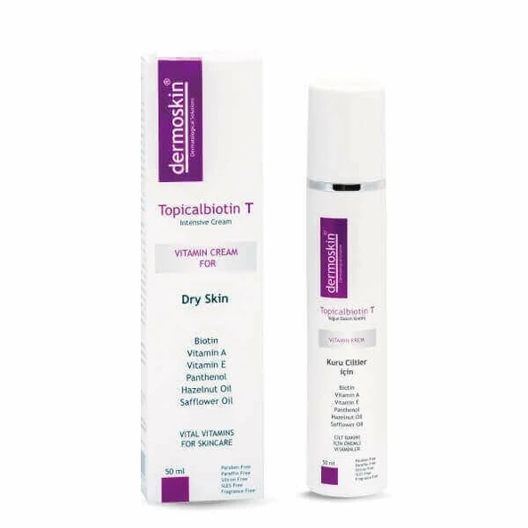 Dermoskin Topicalbiotin T Bakım Kremi 50 ml ürün görseli 1