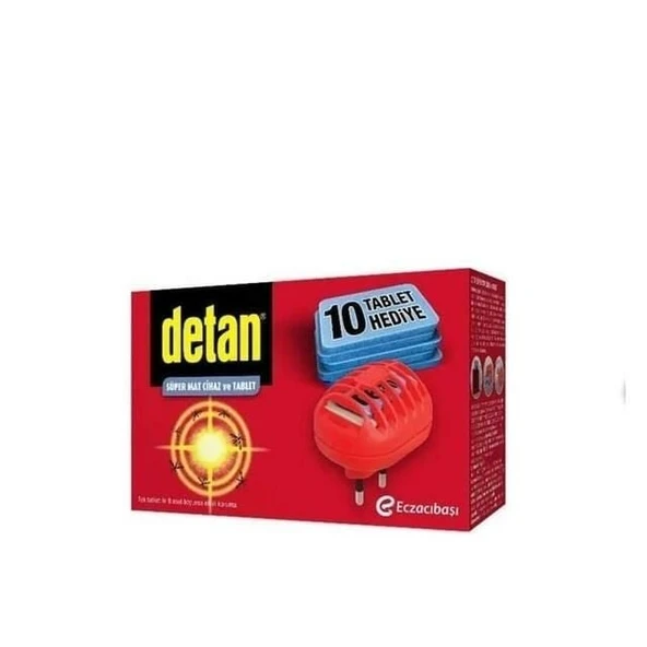 Detan Süper Mat Cihaz + 10'Lu Tablet Yedek ürün görseli 1