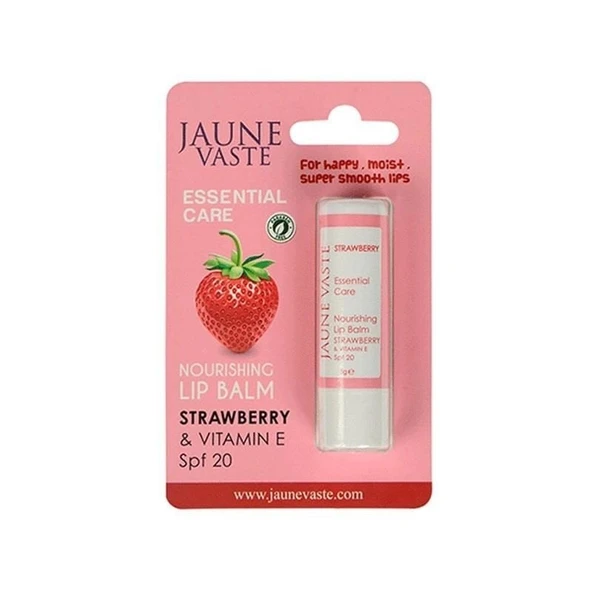 Jaune Vaste Çilek Aromalı Dudak Koruyucu 5gr ürün görseli 1