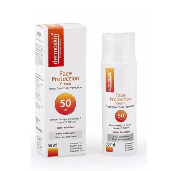 Dermoskin SPF 50 Güneş Koruyucu Krem 50 ml ürün görseli 1
