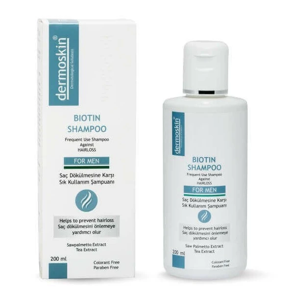 Dermoskin Biotin Şampuan Erkek 200 ml ürün görseli 1