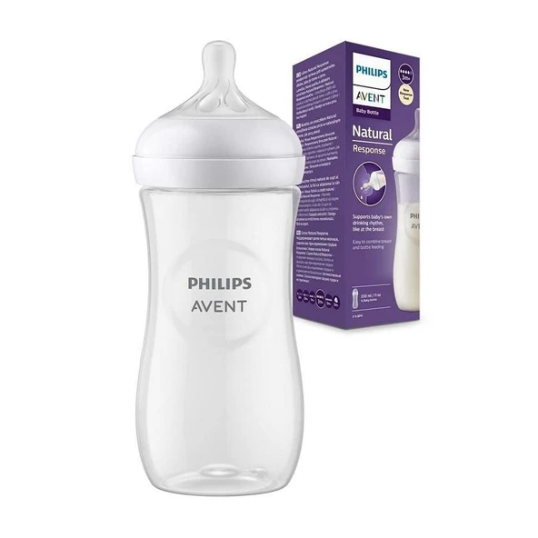 Avent Natural Response PP Biberon 3 Ay+ 330ml SCY906/01 ürün görseli 1