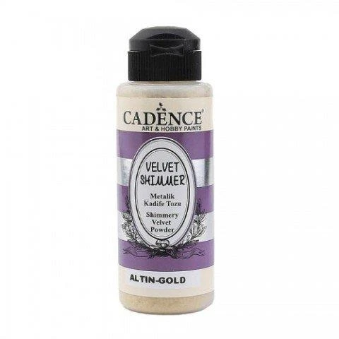 VELVET SHIMMER METALİK KADİFE TOZU VS-02 ALTIN 120ML ürün görseli 1