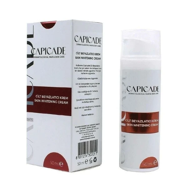Capicade Cilt Beyazlatıcı Krem 50 ml ürün görseli 1