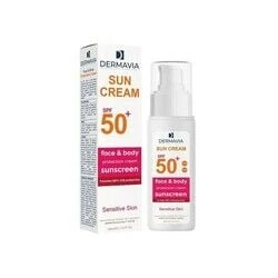 Dermavia Güneş Kremi Hassas SPF50 100ml ürün görseli 1