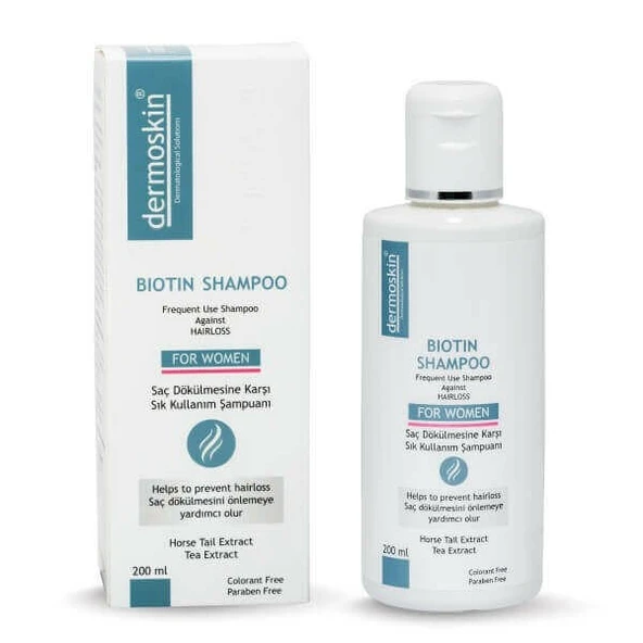 Dermoskin Biotin Şampuan Kadın 200 ml ürün görseli 1