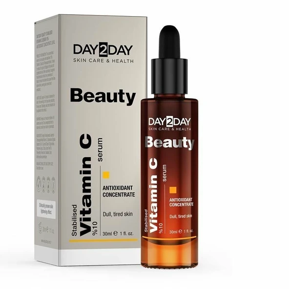 Day2Day Beauty Stabilised Vitamin C %10 Serum 30ml ürün görseli 1