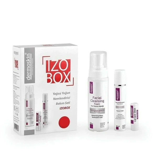 Dermoskin Izobox Yağsız Yoğun Nemlendirme Bakım Seti ürün görseli 1