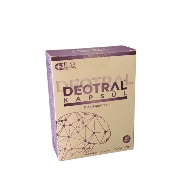 Deotral Vitamin ve Mineral içerikli 60 Kapsül ürün görseli 1