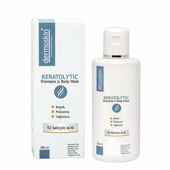Dermoskin Keratolytic Shampoo & Body Wash 200 ml ürün görseli 1
