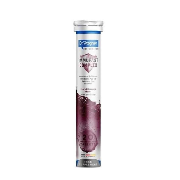 Dr. Wagner Immufast Complex 20 Efervesan Tablet ürün görseli 1