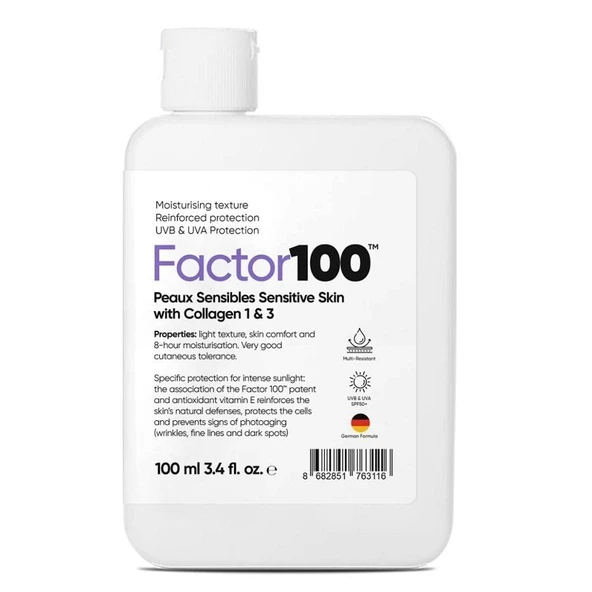 Factor 100 Ultra Nemlendirici Leke Karşıtı Yüksek Korumalı Spf50 100ml ürün görseli 1