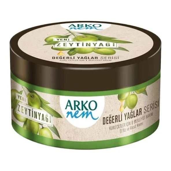 Arko Nem Krem Değerli Yağlar Zeytinyağlı 250 Ml ürün görseli 1