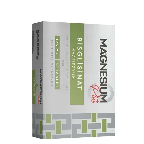 Goodday MAGNESIUM PLUS BISGLISINAT 30 Tablet ürün görseli 1