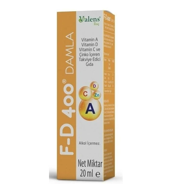 F-D 400 Damla 20ml ürün görseli 1