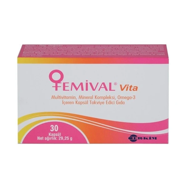 Femival Vita 30 Kapsül ürün görseli 1