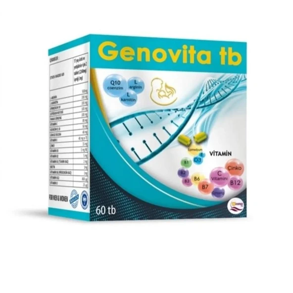 Genovita 60 Tablet ürün görseli 1