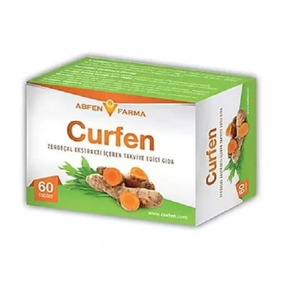 Curfen Zerdeçal İçeren 60 Tablet ürün görseli 1
