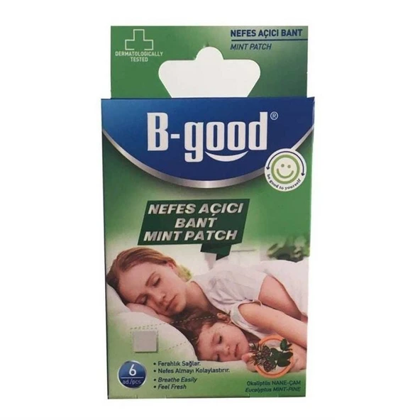 BGood Nefes Açıcı Bant 6 lı ürün görseli 1