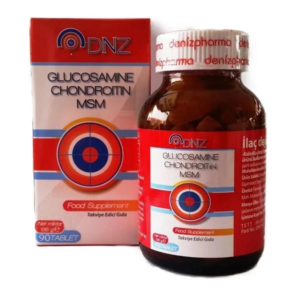 DNZ Glucosamine Chondroitin MSM 60 Tablet ürün görseli 1