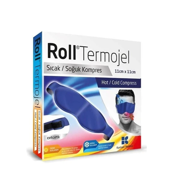 Roll Termojel Sıcak Soğuk Kompres Göz ve Alın 11x11cm ürün görseli 1