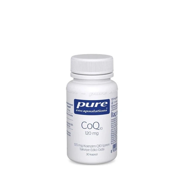 Pure Co Q10 120mg 30 Kapsül ürün görseli 1