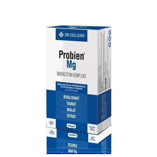 Probien MG Magnezyum Kompleks 60 Kapsül ürün görseli 1