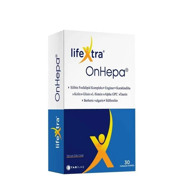 Lifextra OnHepa 30 Yumuşak Kapsül ürün görseli 1