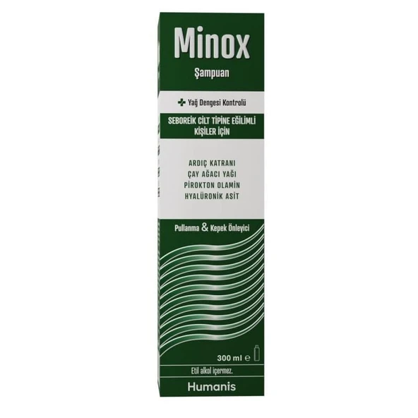 Minox Şampuan Seboreik Cilt Tipine Eğilimli 300ml ürün görseli 1