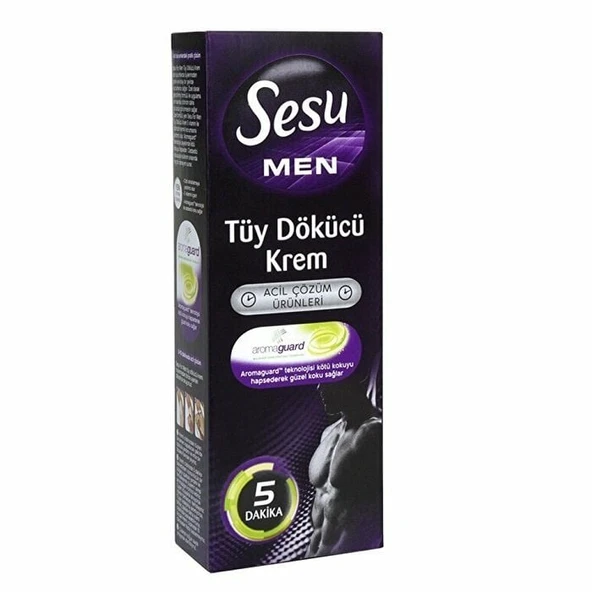 Sesu Erkekler İçin Tüy Dökücü Krem 100 ml. ürün görseli 1