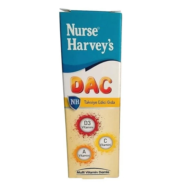 Nurse Harveys DAC Multivitamin Damla 30 ML ürün görseli 1