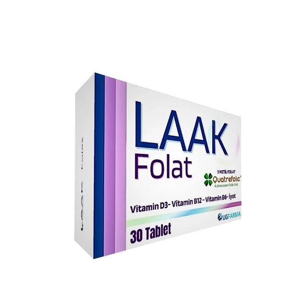 Laak Folat 30 Tablet ürün görseli 1