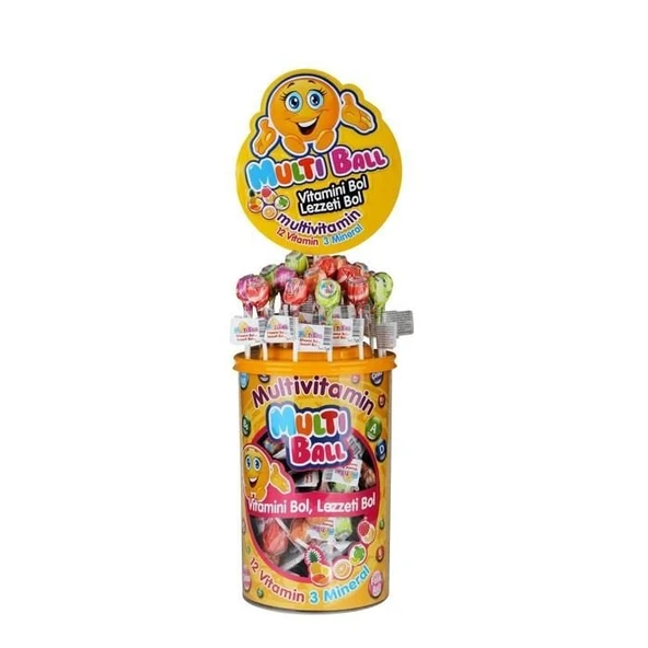 Multiball Lolipop Multivitamin 150li ürün görseli 1