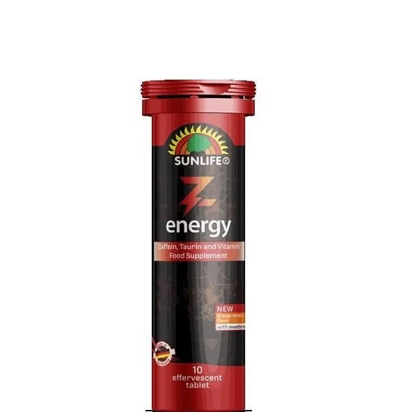 Sunlife Z-ENERGY 10 Efervesan Tablet ürün görseli 1