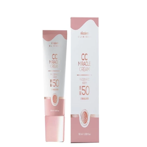Miraderm MIRACLE CC Cream 50+ SPF 50ml ürün görseli 1
