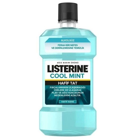 Listerine Cool Mint Hafif Nane Ağız Bakım Suyu 500ml ürün görseli 1