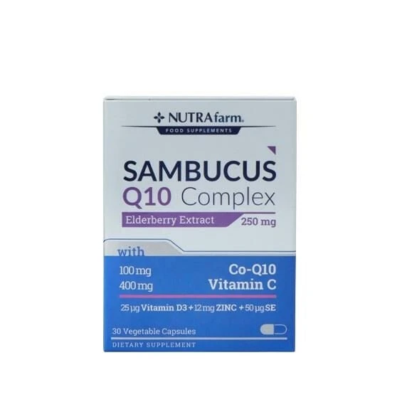Nutrafarm Sambucus Q10 Complex 30 Kapsül ürün görseli 1