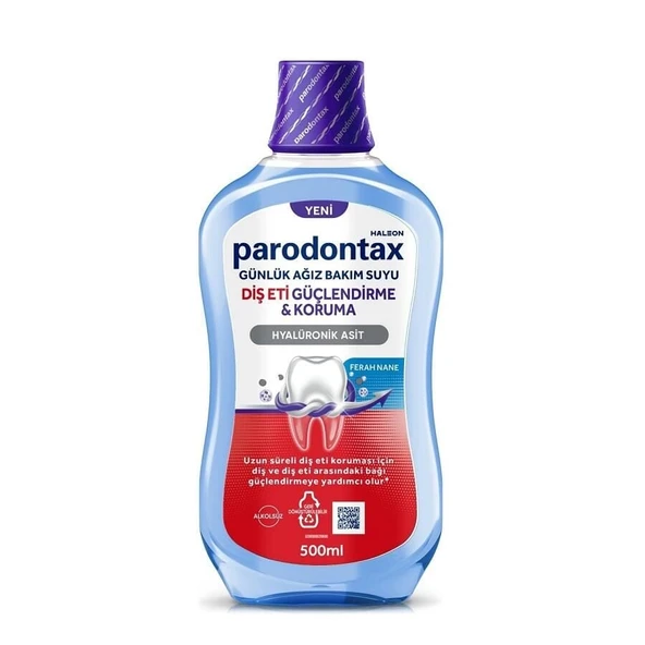 Parodontax Diş Eti Güçlendirme Ağız Bakım Suyu 500ml ürün görseli 1