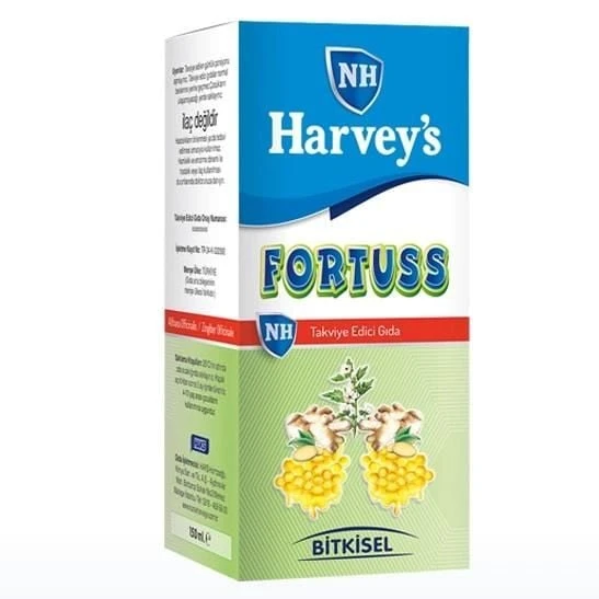 Nurse Harveys Fortuss Sıvı TEG Şurup 150ml ürün görseli 1
