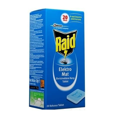 Raid ElektroMat  20 Kokusuz Tablet ürün görseli 1