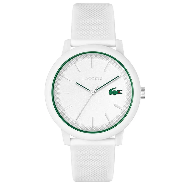 LACOSTE LAC2011169 BEYAZ SİLİKON KORDON UNISEX KOL SAATİ ürün görseli 1