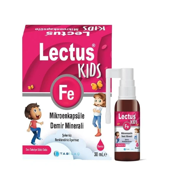 Lectus KIDS Mikroenkapsule Demir Damla 30 ML ürün görseli 1