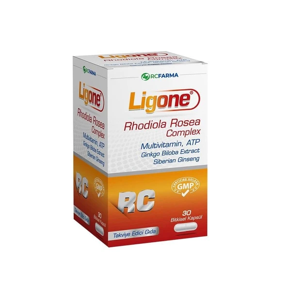 Ligone Rhodiola Rosea Complex 30 Kapsül ürün görseli 1
